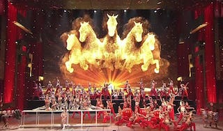 Chinese New Year gala performance.